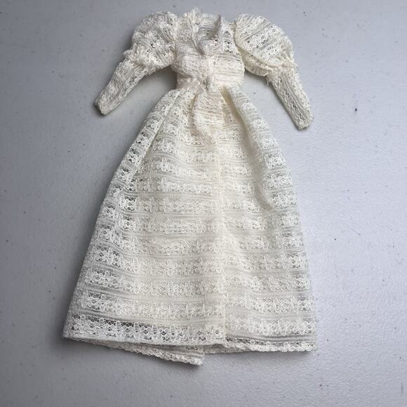 Barbie Beautiful Bride Wedding Dress Superstar Vintage 1977 Mattel #9907 NO Doll - Picture 11 of 16